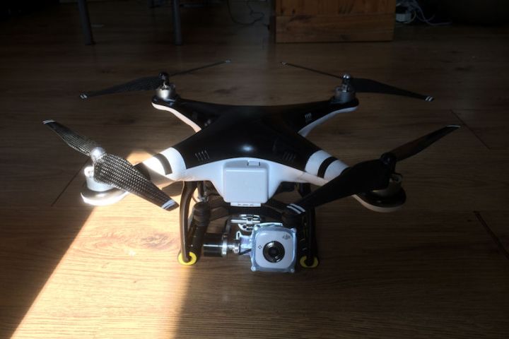 DJI Phantom FC40 Paint-Job and AerialFreaks Cyclops FC40 Gimbal Upgrade